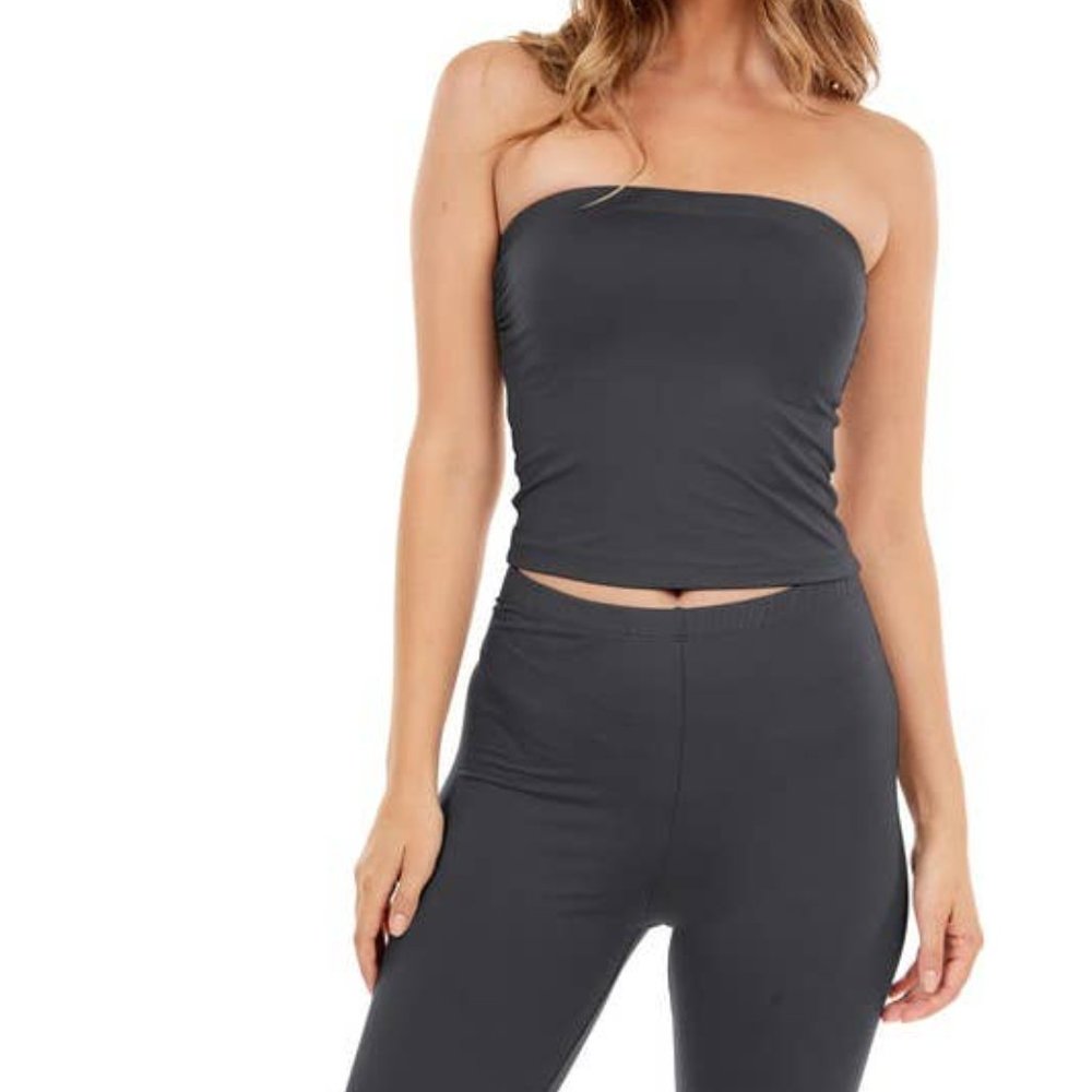 *New Never Worn* Thick Soft Biker Shorts (Blue) - Picture 4 of 5